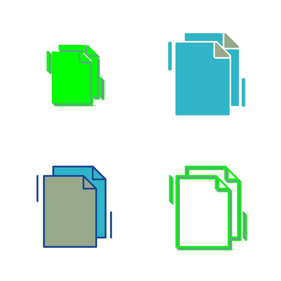 icône de vecteur de copie