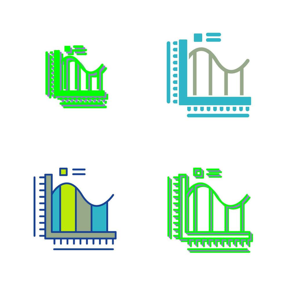 icône de vecteur de graphique à barres