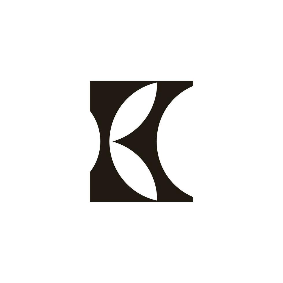 lettre ck Facile géométrique logo vecteur