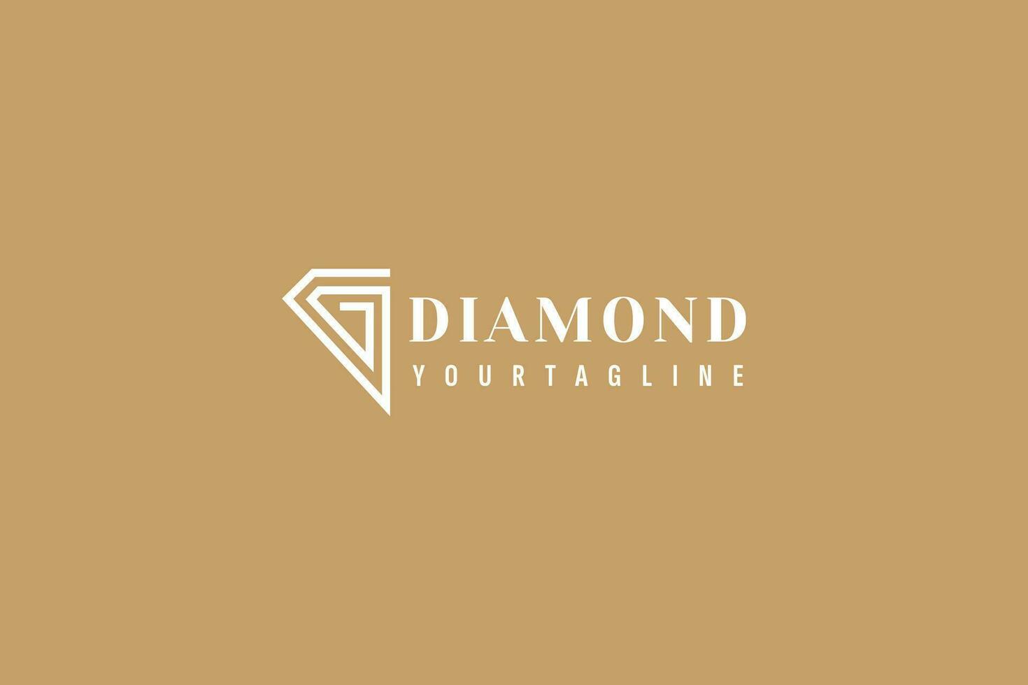 diamant logo vecteur icône illustration