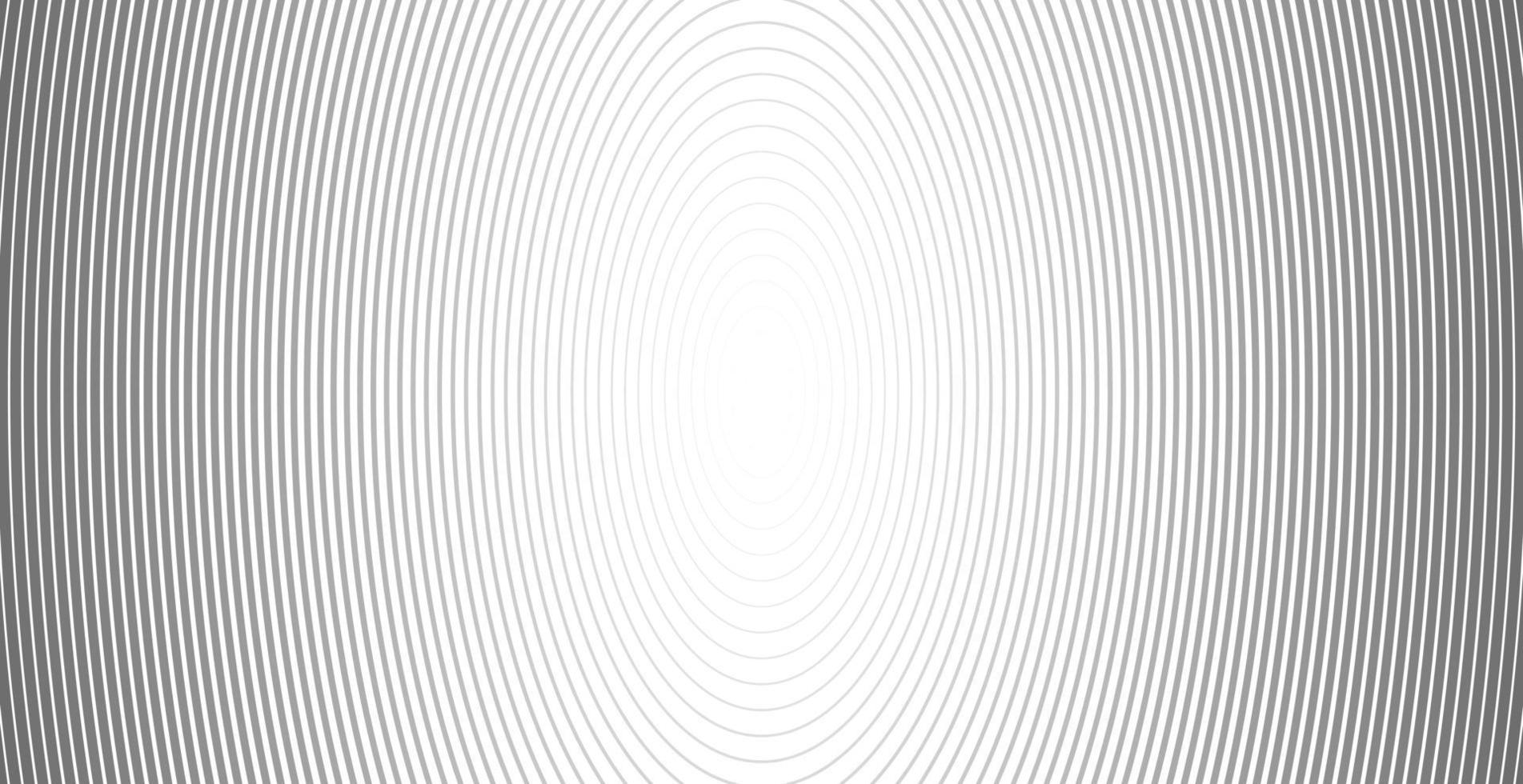 cercle concentrique pour l'onde sonore. motif de ligne de cercle abstrait vecteur