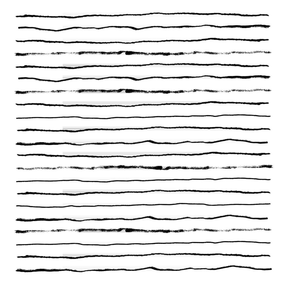 lignes de motifs abstraits dessinés à la main, traits. brosses de vecteur grunge.