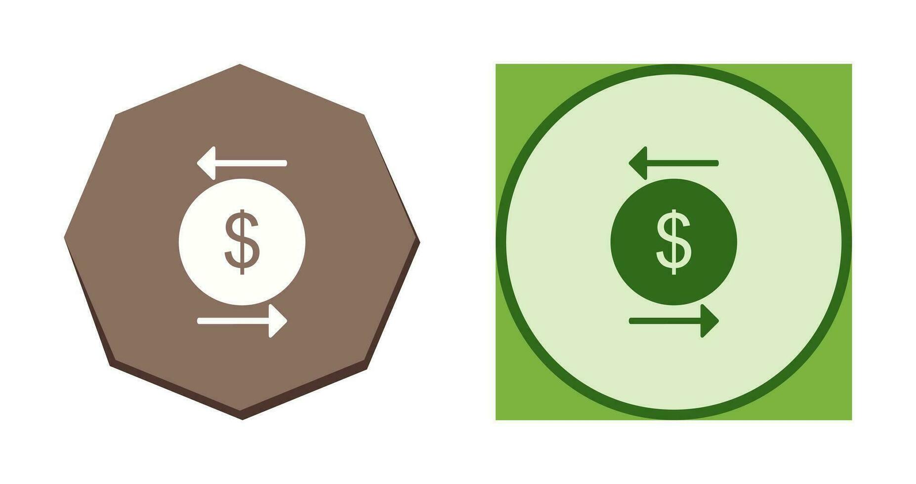 icône de vecteur de transaction unique