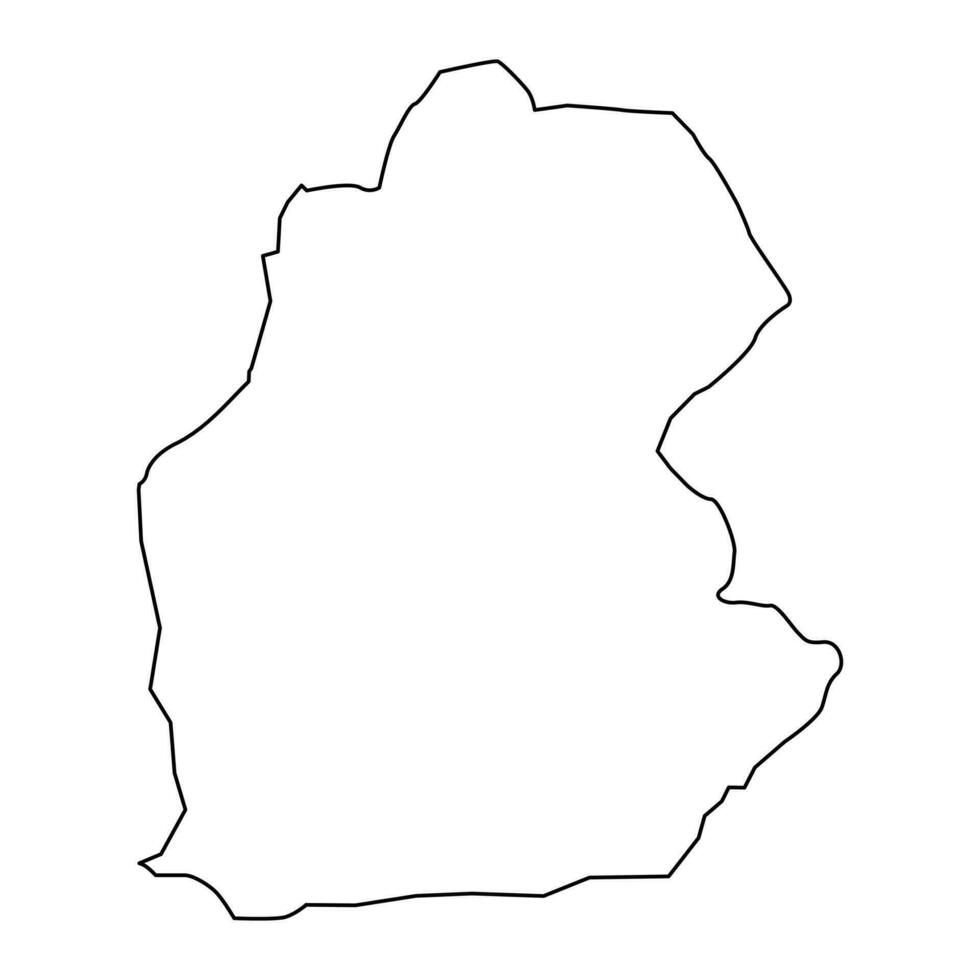 dashkasan district carte, administratif division de Azerbaïdjan. vecteur