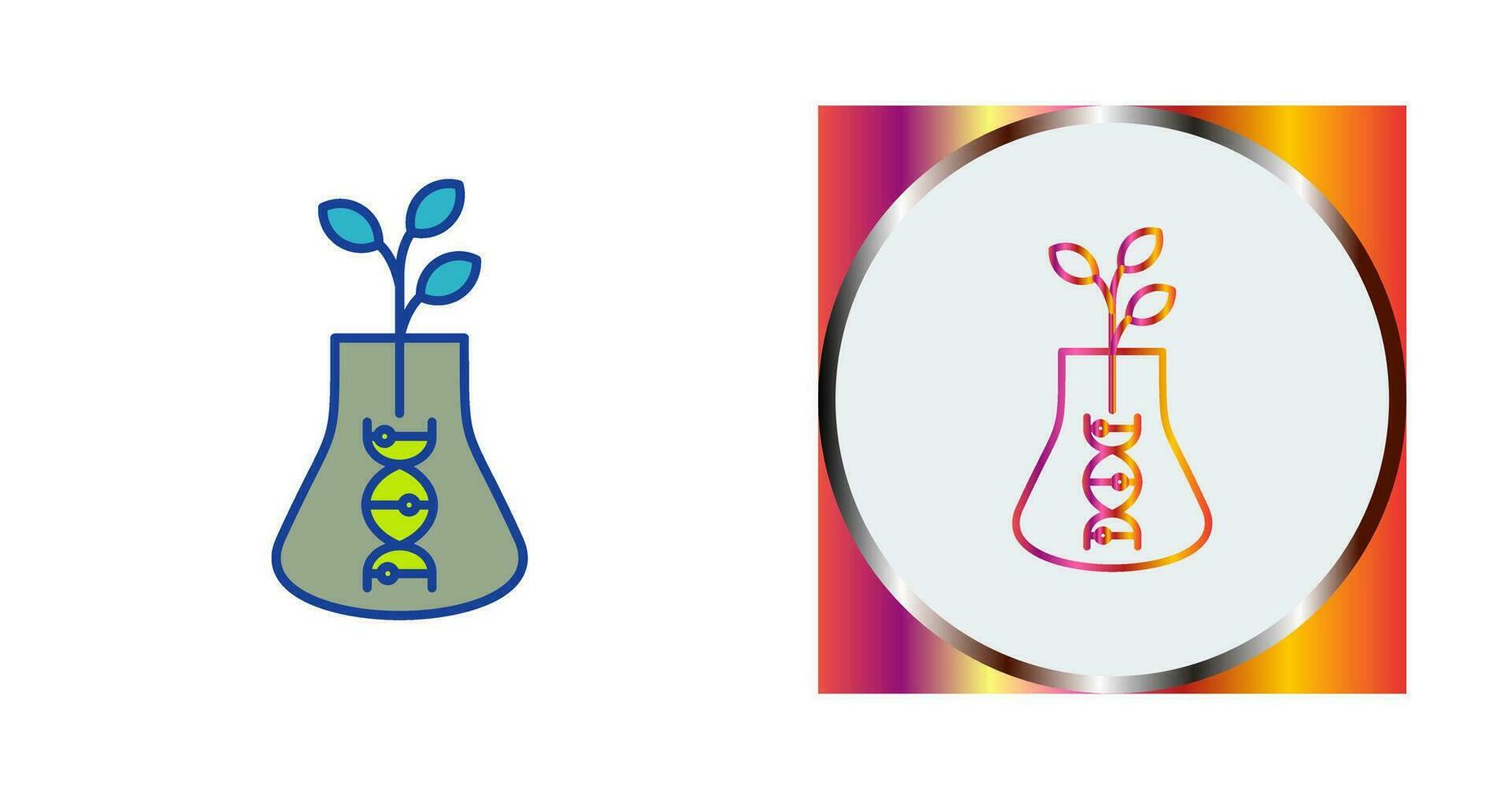 icône de vecteur de biologie