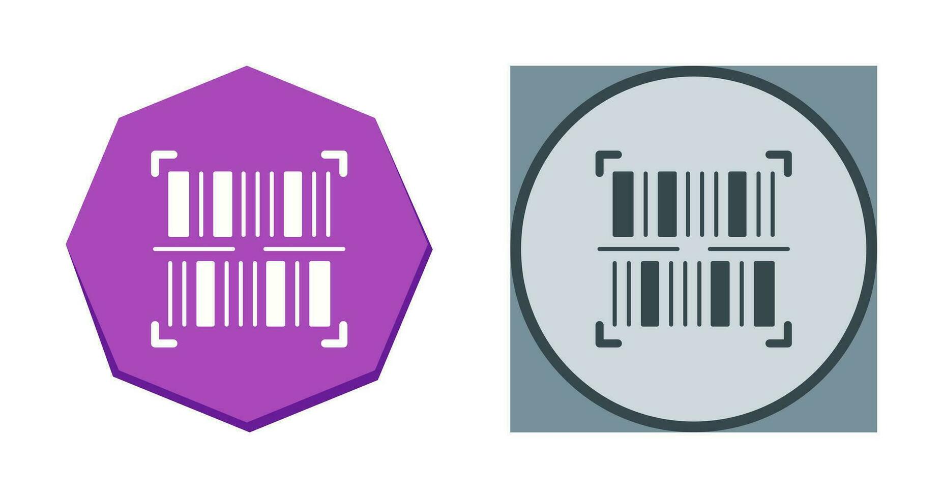 icône de vecteur de code à barres