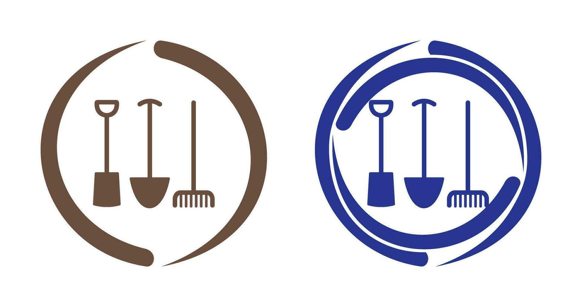 icône de vecteur d'outils de jardinage