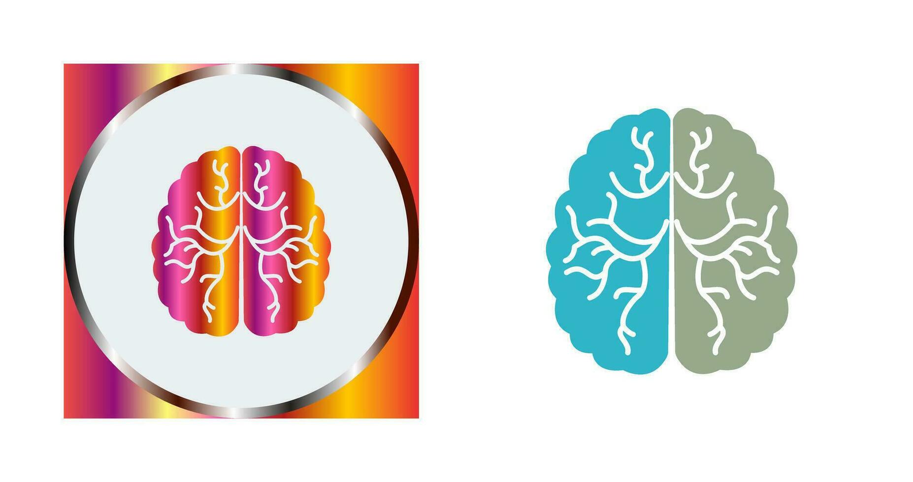 icône de vecteur de cerveau