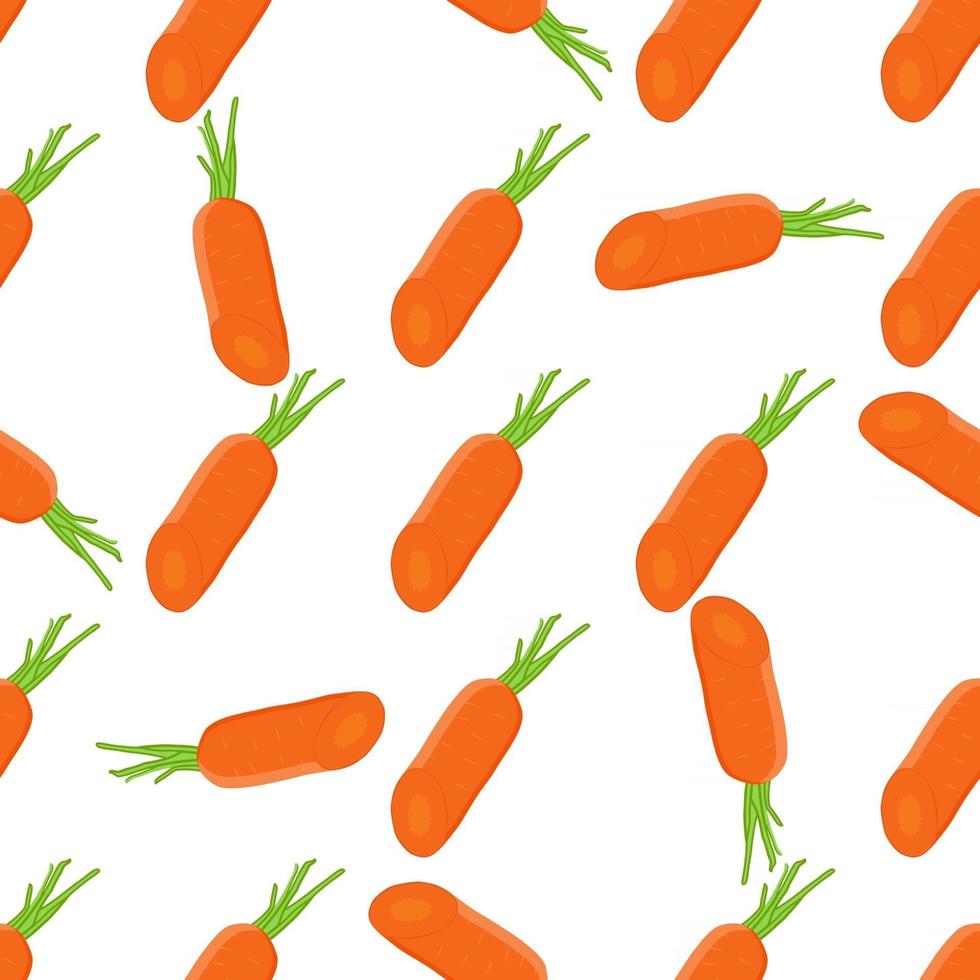 illustration sur le thème des carottes jaunes à motif lumineux vecteur