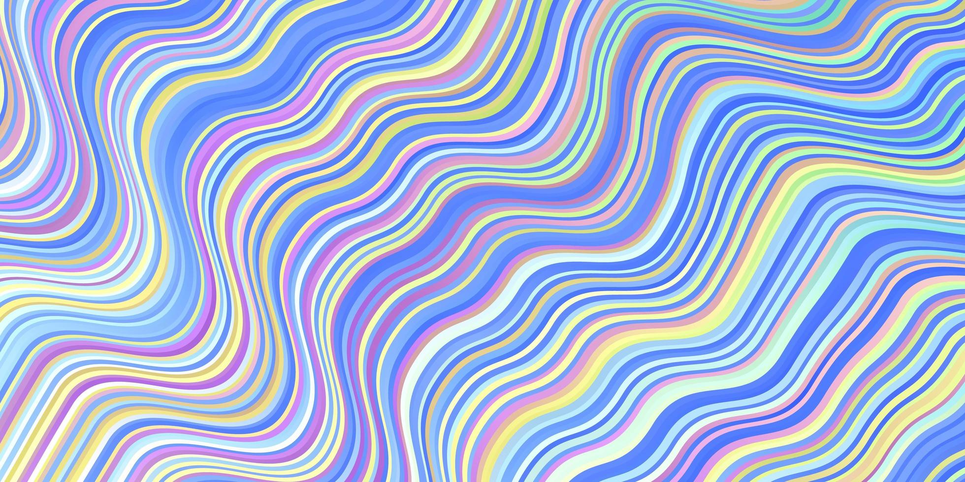 motif vectoriel multicolore clair avec des lignes ironiques.