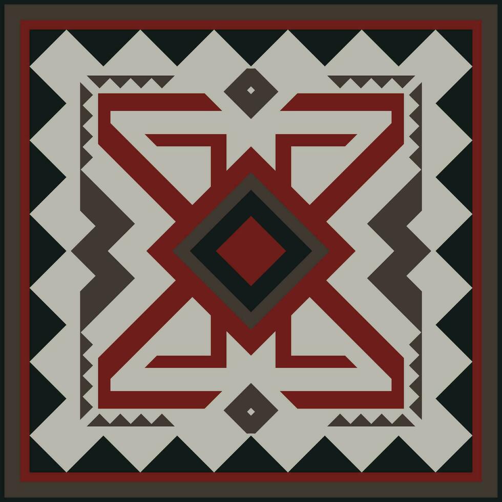 sans couture navajo aztèque abstrait géométrique art ethnique branché vecteur arrière-plan, fond d'écran, en tissu conception, tissu, tissu, couverture, textile modèle