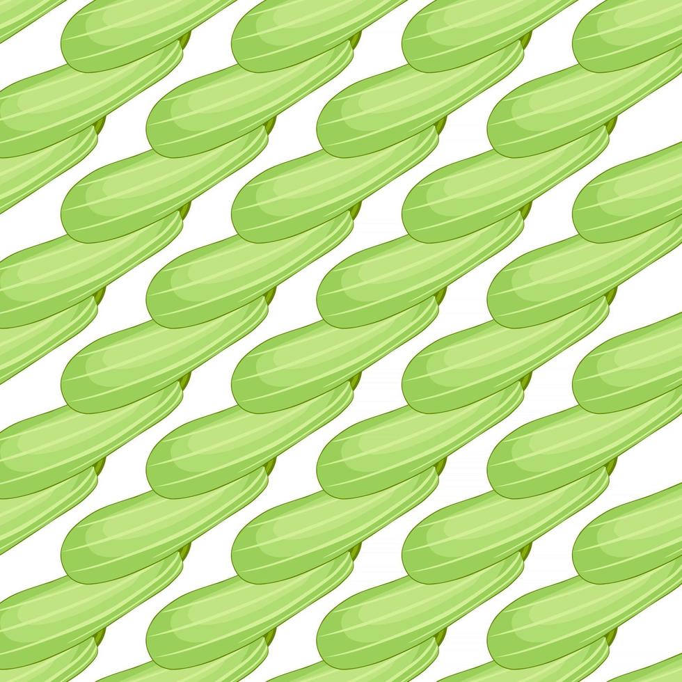 illustration sur le thème des courgettes motif lumineux vecteur