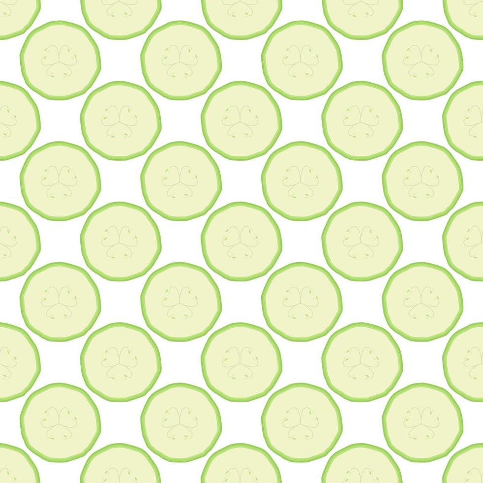 illustration sur le thème des courgettes motif lumineux vecteur