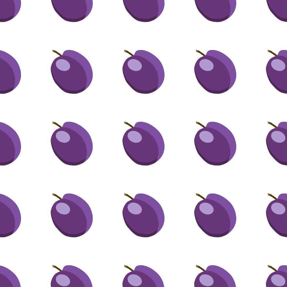 illustration sur le thème grande prune violette transparente colorée vecteur