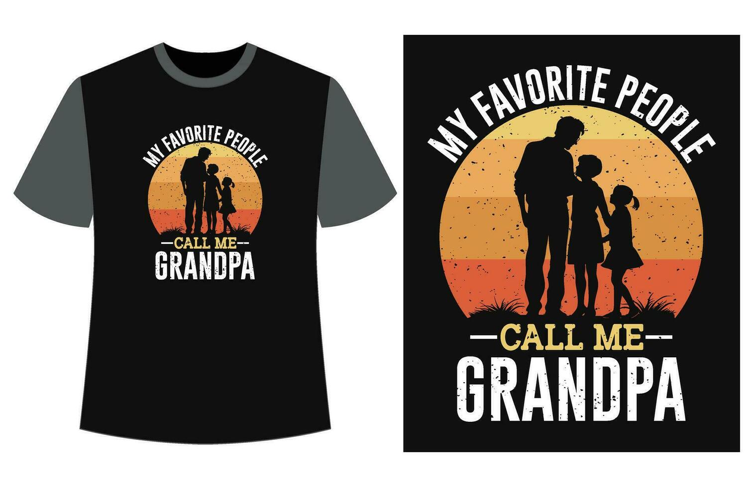 content grands-parents journée T-shirt vecteur, marrant ancien grands-parents journée t chemise conception vecteur