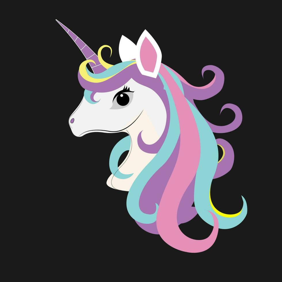 Licorne clipart vecteur conception