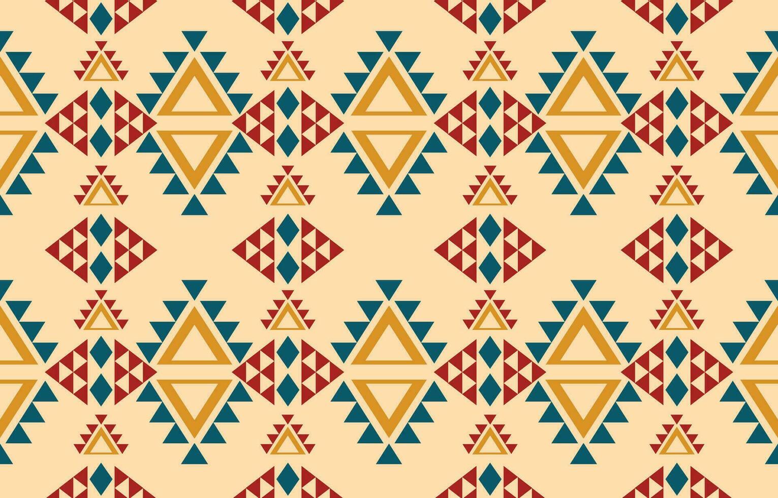 ethnique abstrait ikat art. aztèque ornement imprimer. géométrique ethnique modèle sans couture Couleur Oriental. conception pour Contexte ,rideau, tapis, fond d'écran, vêtements, emballage, batique, vecteur illustration.