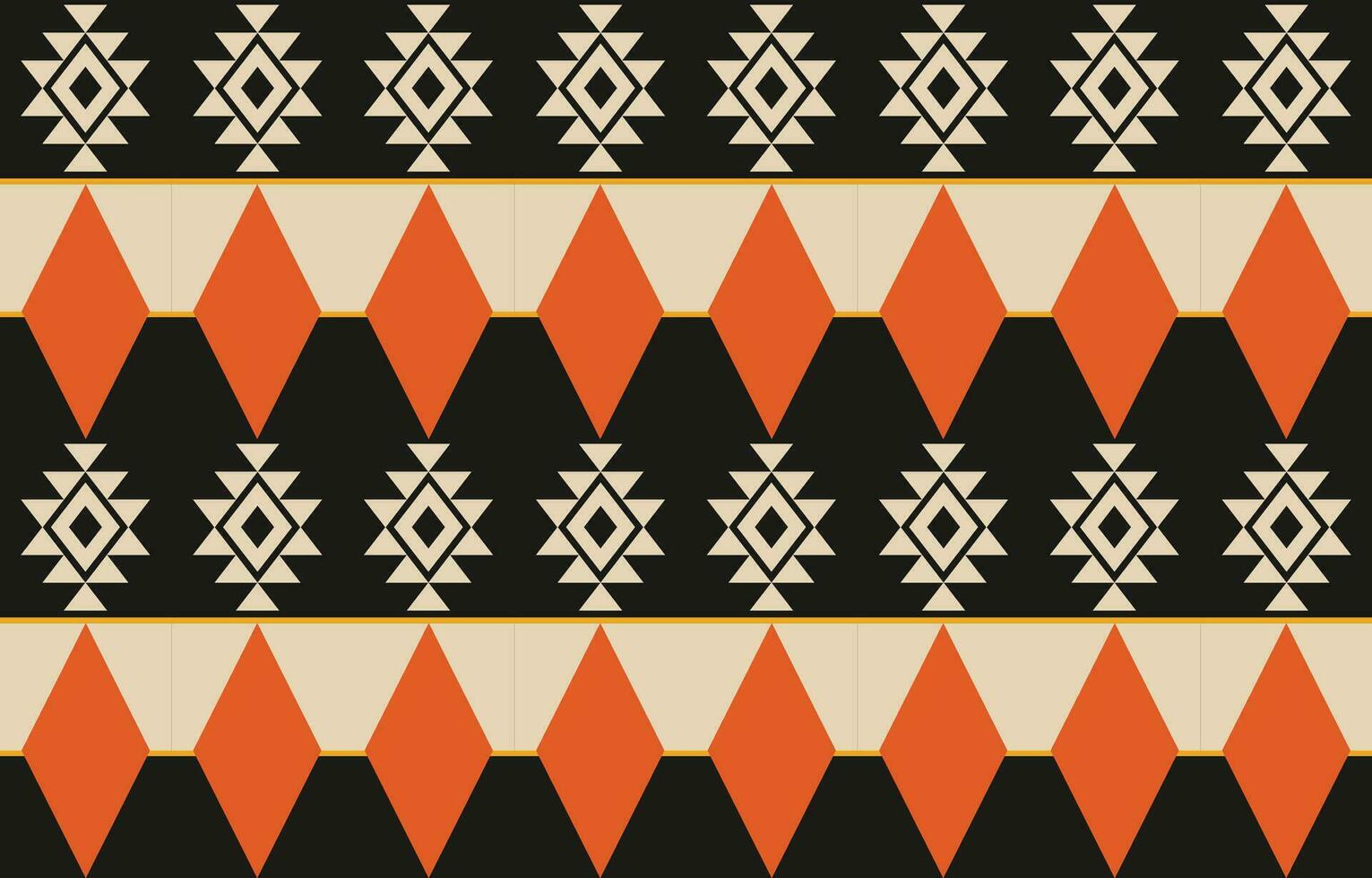 ethnique abstrait ikat art. aztèque ornement imprimer. géométrique ethnique modèle sans couture Couleur Oriental. conception pour Contexte ,rideau, tapis, fond d'écran, vêtements, emballage, batique, vecteur illustration.