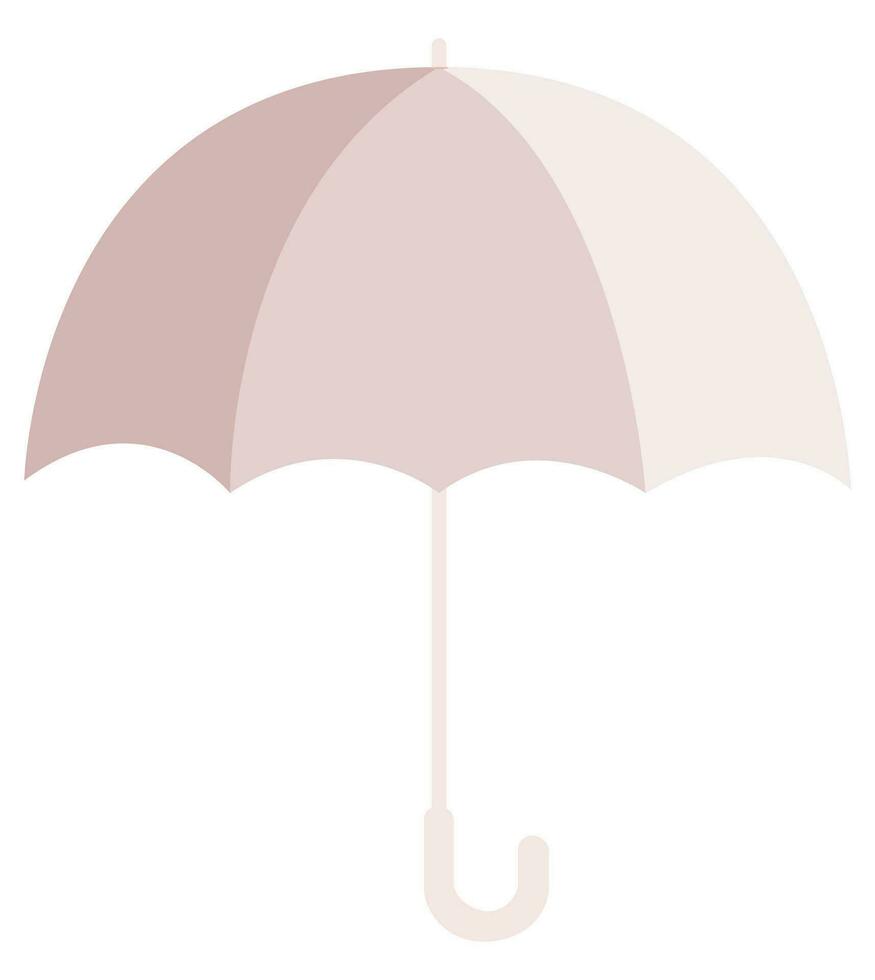 pêche parapluie icône dans plat conception. vecteur