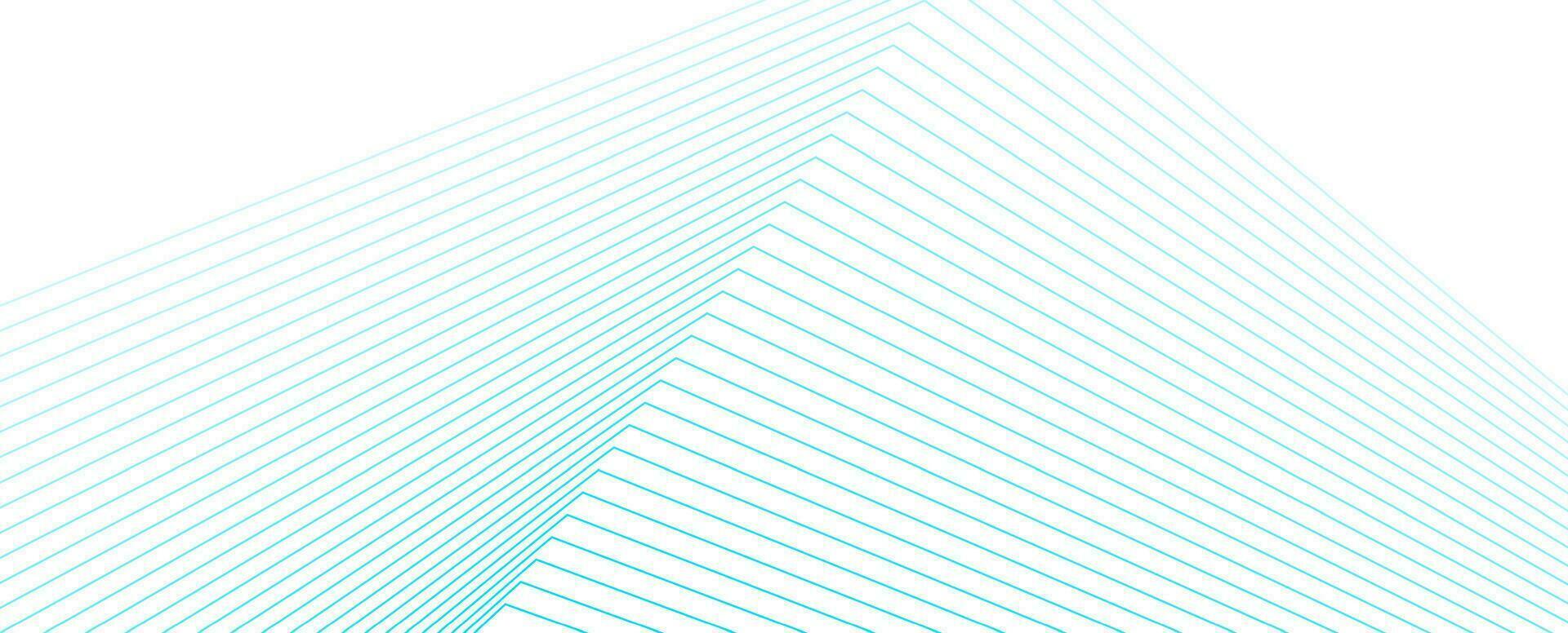 bleu blanc minimal lignes abstrait futuriste technologie Contexte vecteur