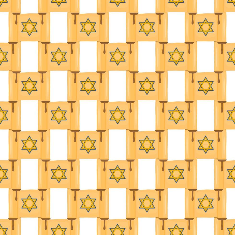 illustration sur le thème grand motif coloré torah vecteur