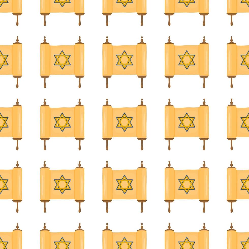 illustration sur le thème grand motif coloré torah vecteur