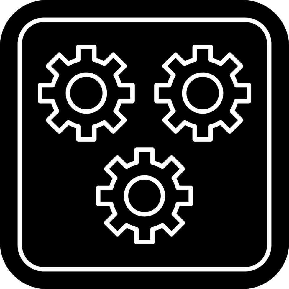 conception d'icône de vecteur de réglage