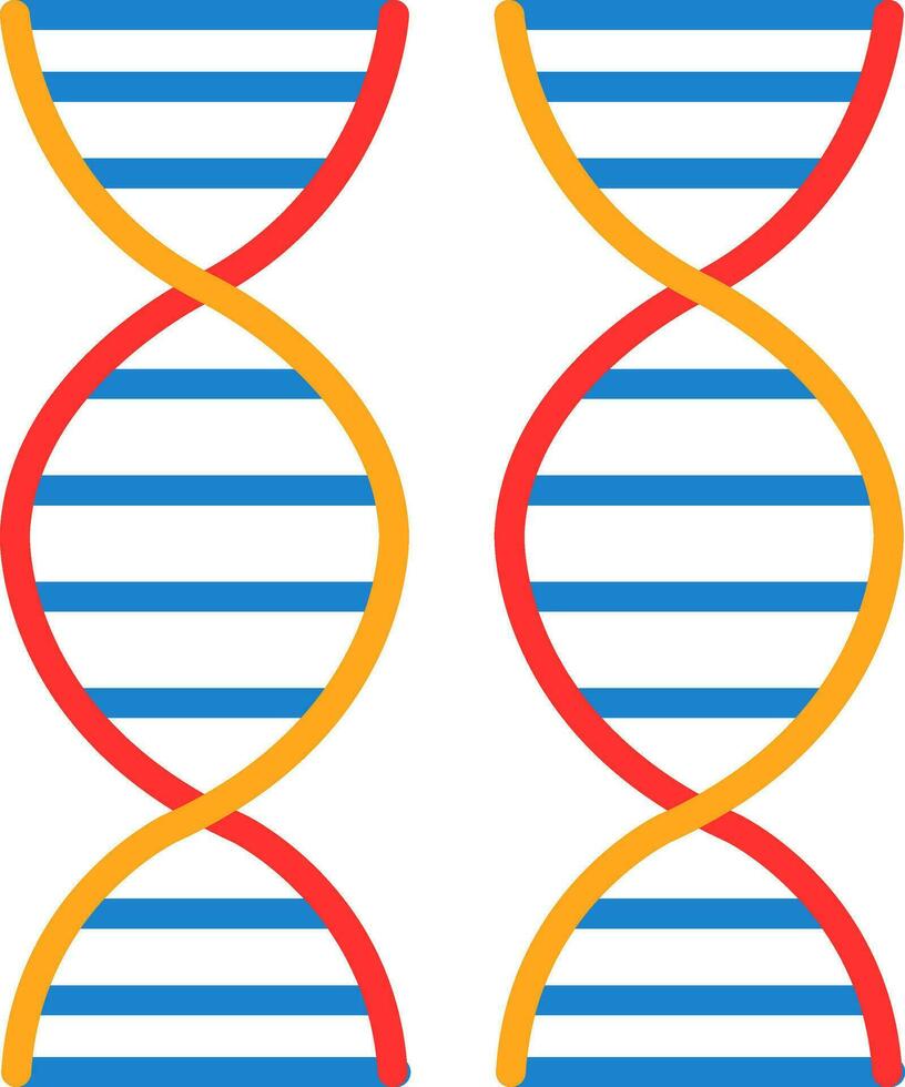 conception d'icône de vecteur d'adn