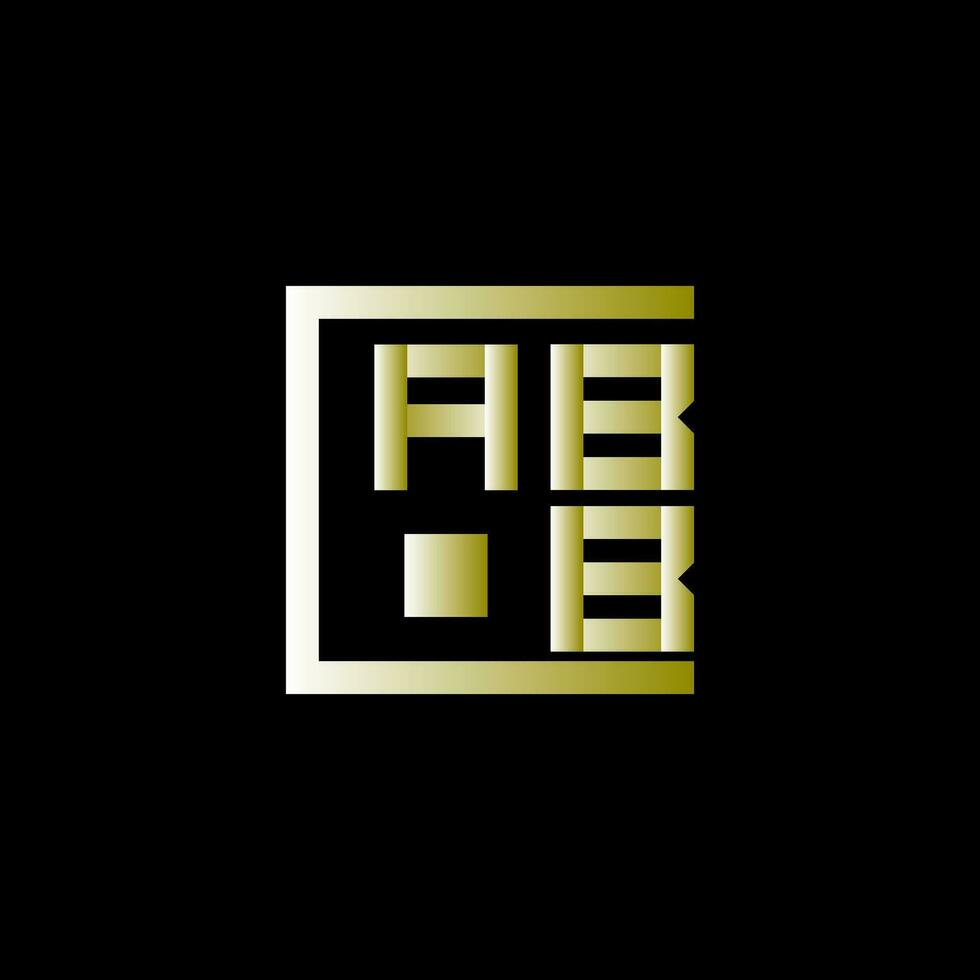 abb lettre logo vecteur conception, abb Facile et moderne logo. abb luxueux alphabet conception