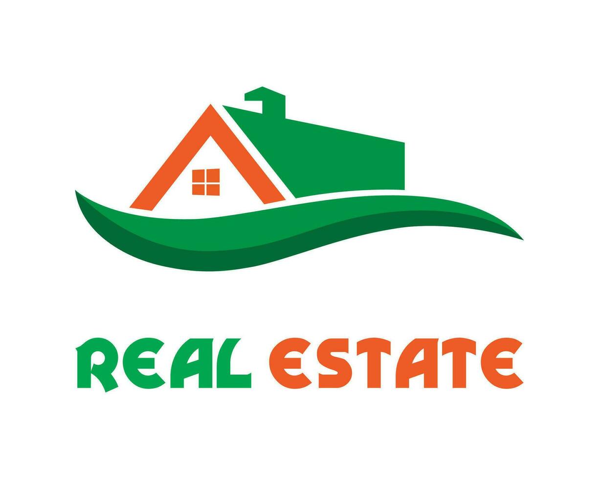 création de logo immobilier professionnel vecteur