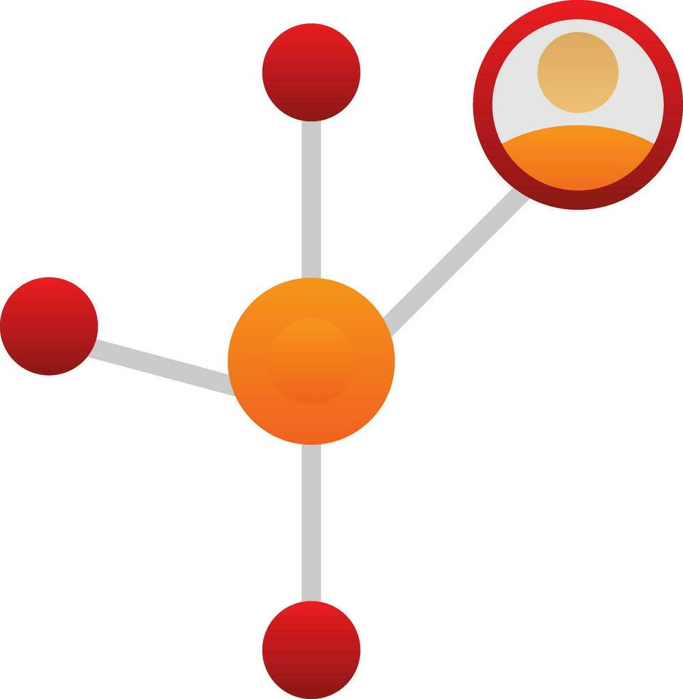 conception d'icônes vectorielles de mise en réseau vecteur