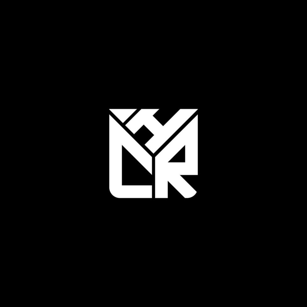 hcr lettre logo vecteur conception, hcr Facile et moderne logo. hcr luxueux alphabet conception