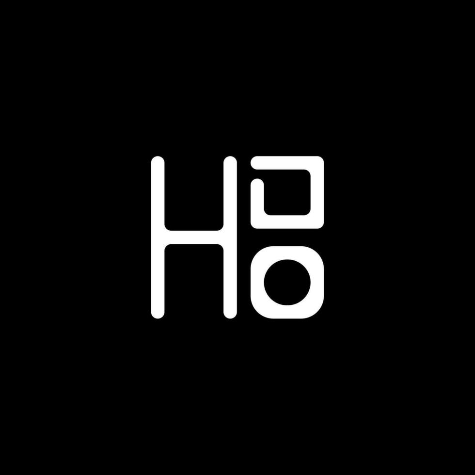 hdo lettre logo vecteur conception, hdo Facile et moderne logo. hdo luxueux alphabet conception
