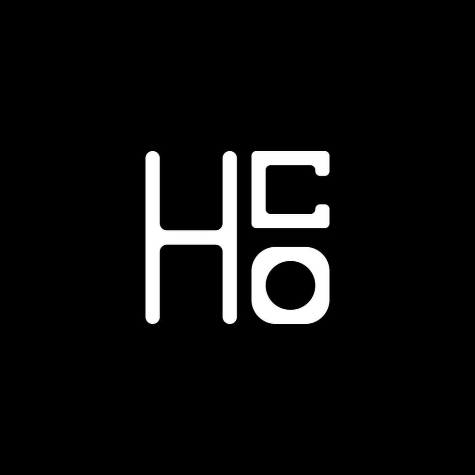 hco lettre logo vecteur conception, hco Facile et moderne logo. hco luxueux alphabet conception