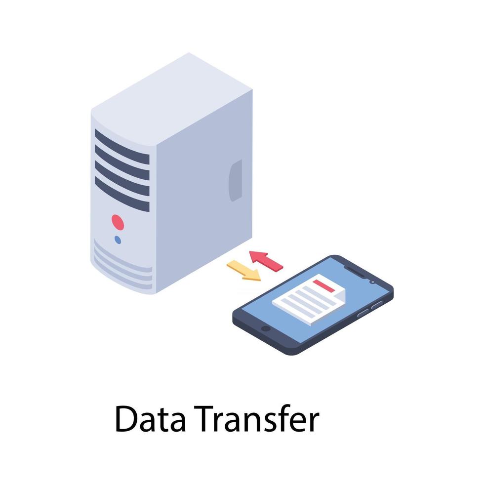 notions de transfert de données vecteur