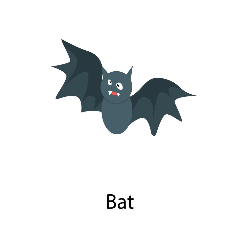 concepts de chauve-souris tendance vecteur