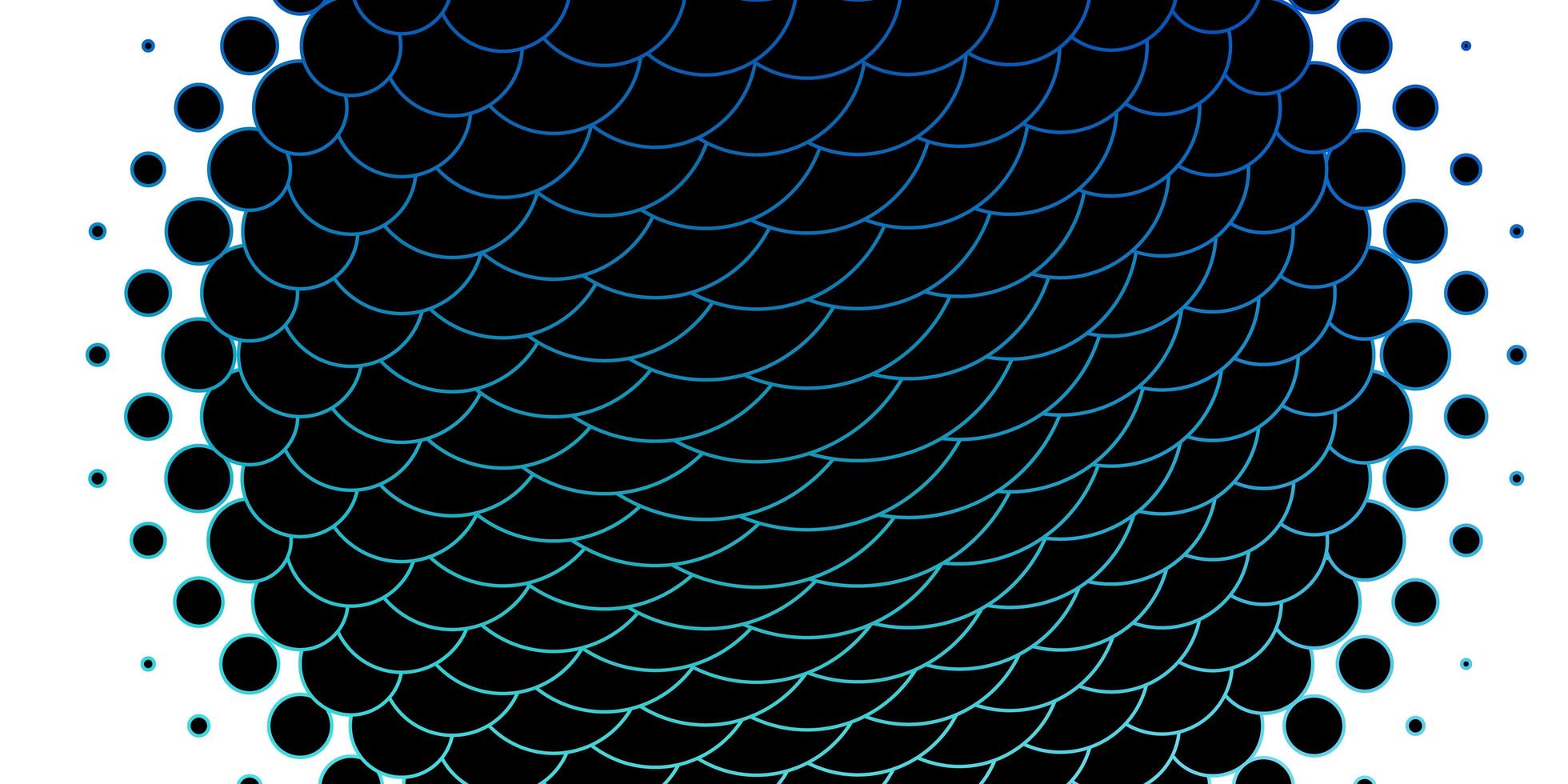 texture de vecteur bleu foncé, vert avec des cercles.