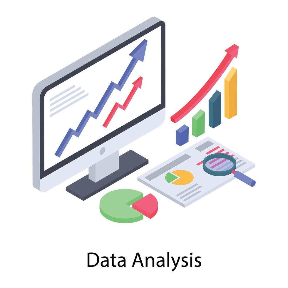 tableau d'analyse des données vecteur