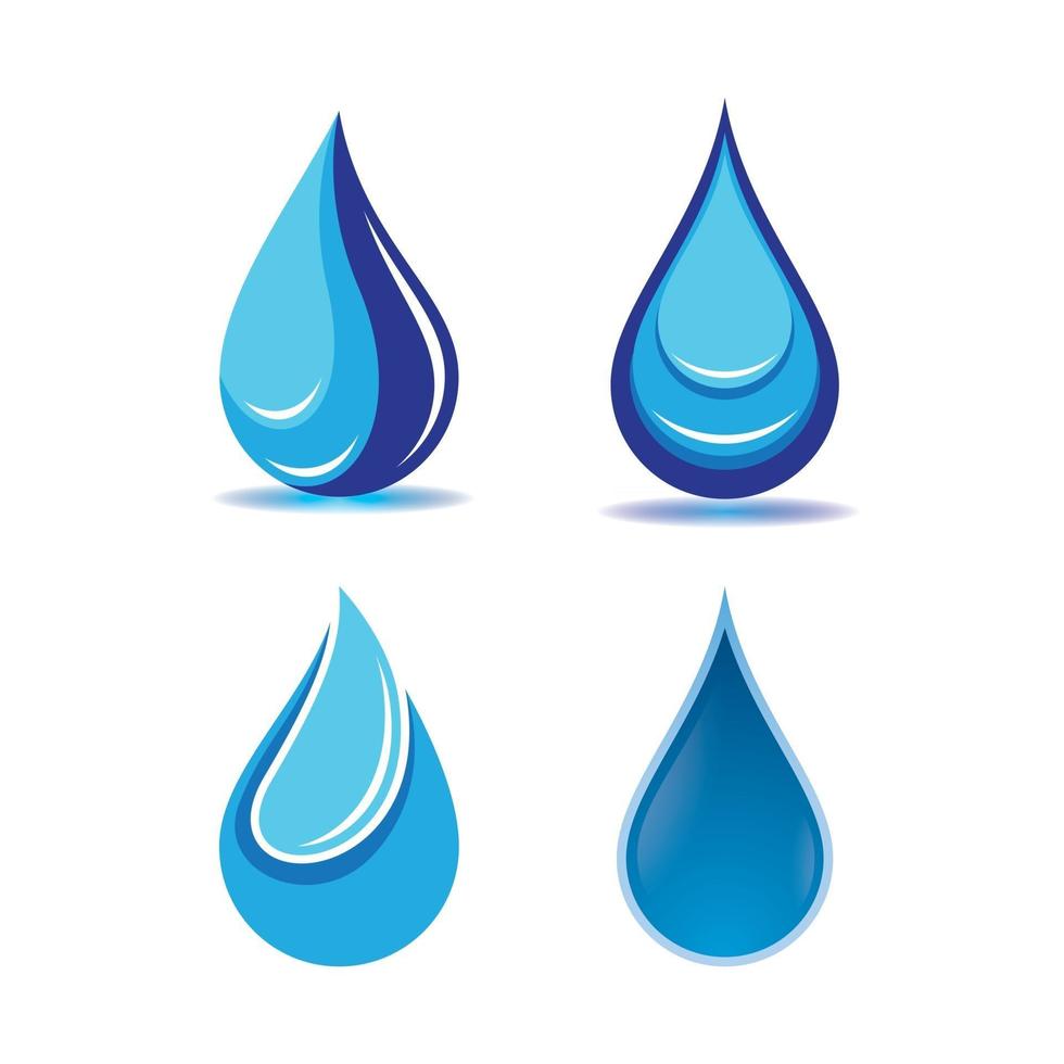 images de logo de goutte d'eau vecteur