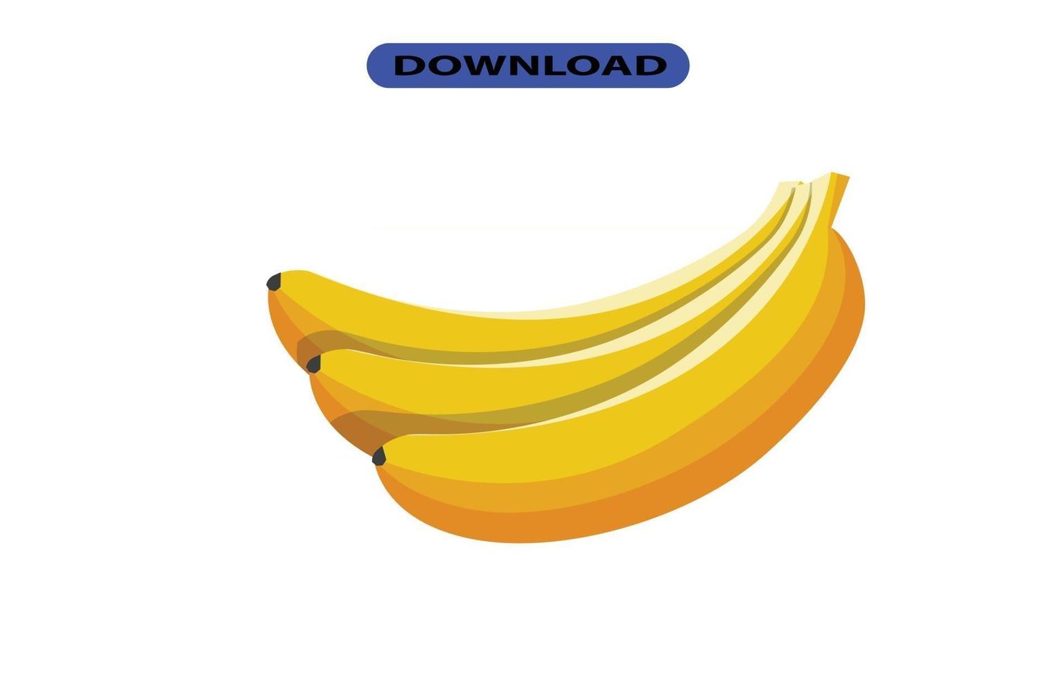 icône de banane ou logo haute résolution vecteur