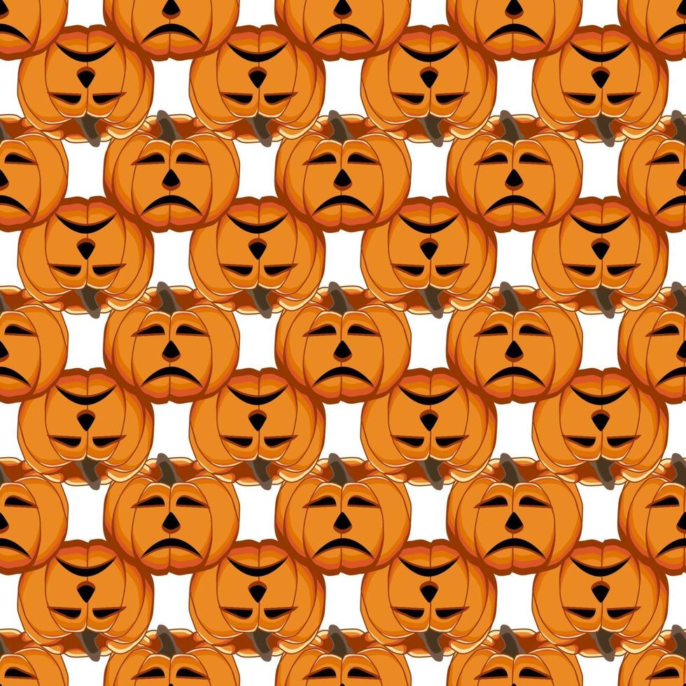 illustration sur le thème grand motif coloré halloween vecteur