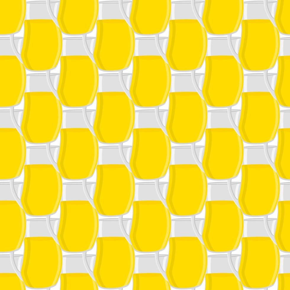 illustration sur le thème grande limonade colorée dans une cruche en verre vecteur