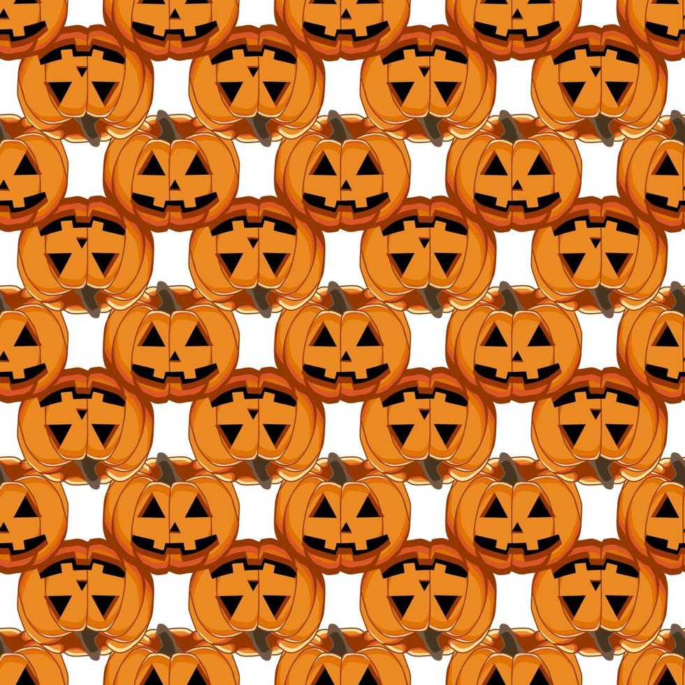 illustration sur le thème grand motif coloré halloween vecteur