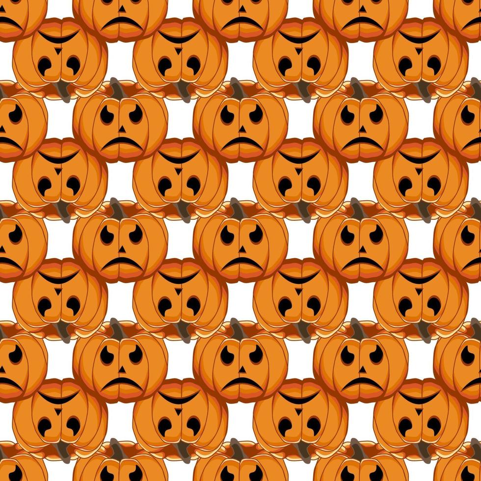 illustration sur le thème grand motif coloré halloween vecteur