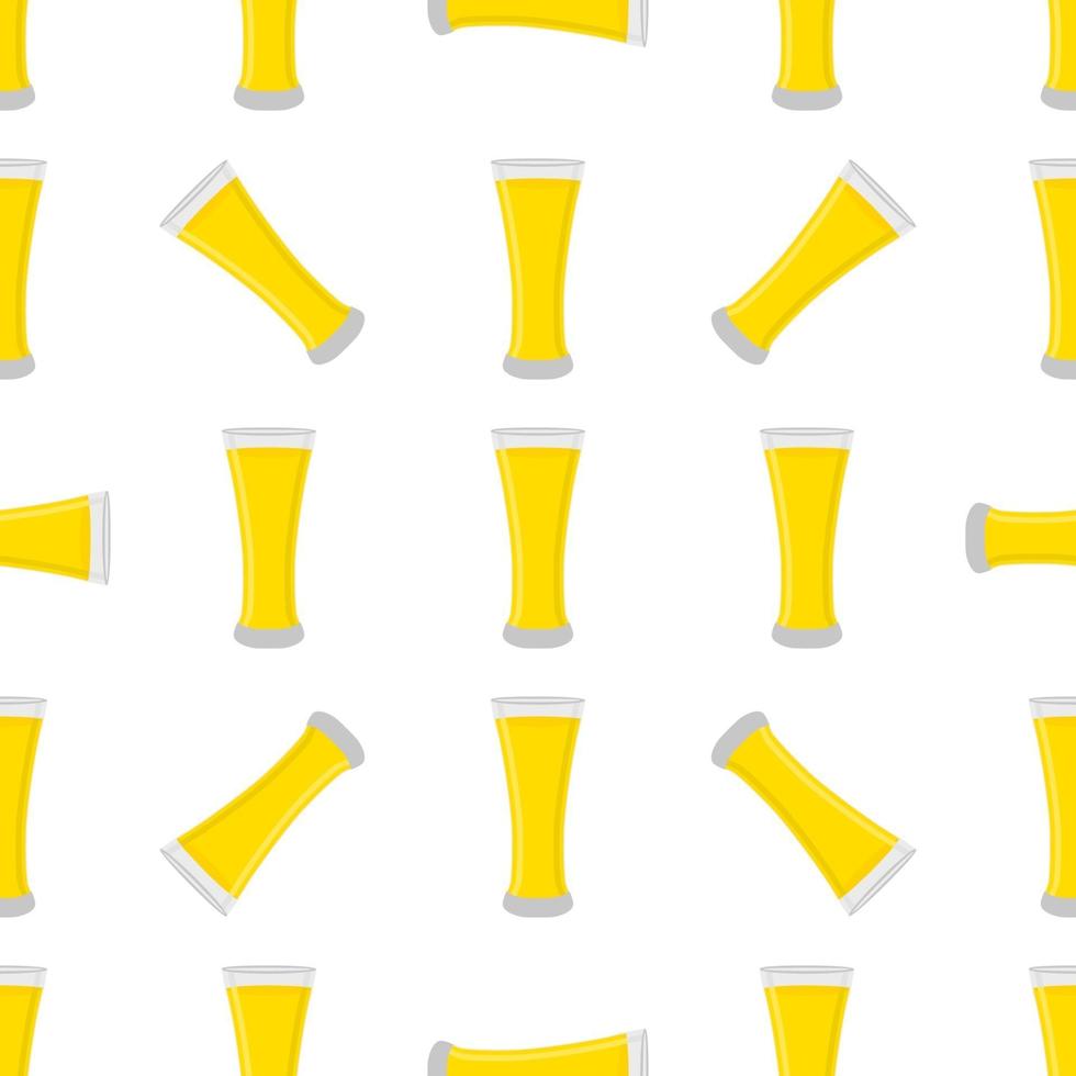 illustration sur le thème grande limonade colorée dans une tasse en verre vecteur