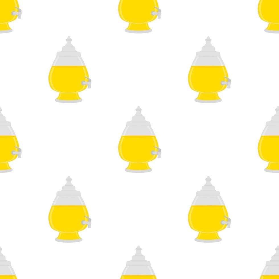 illustration sur le thème grande limonade colorée dans une cruche en verre vecteur