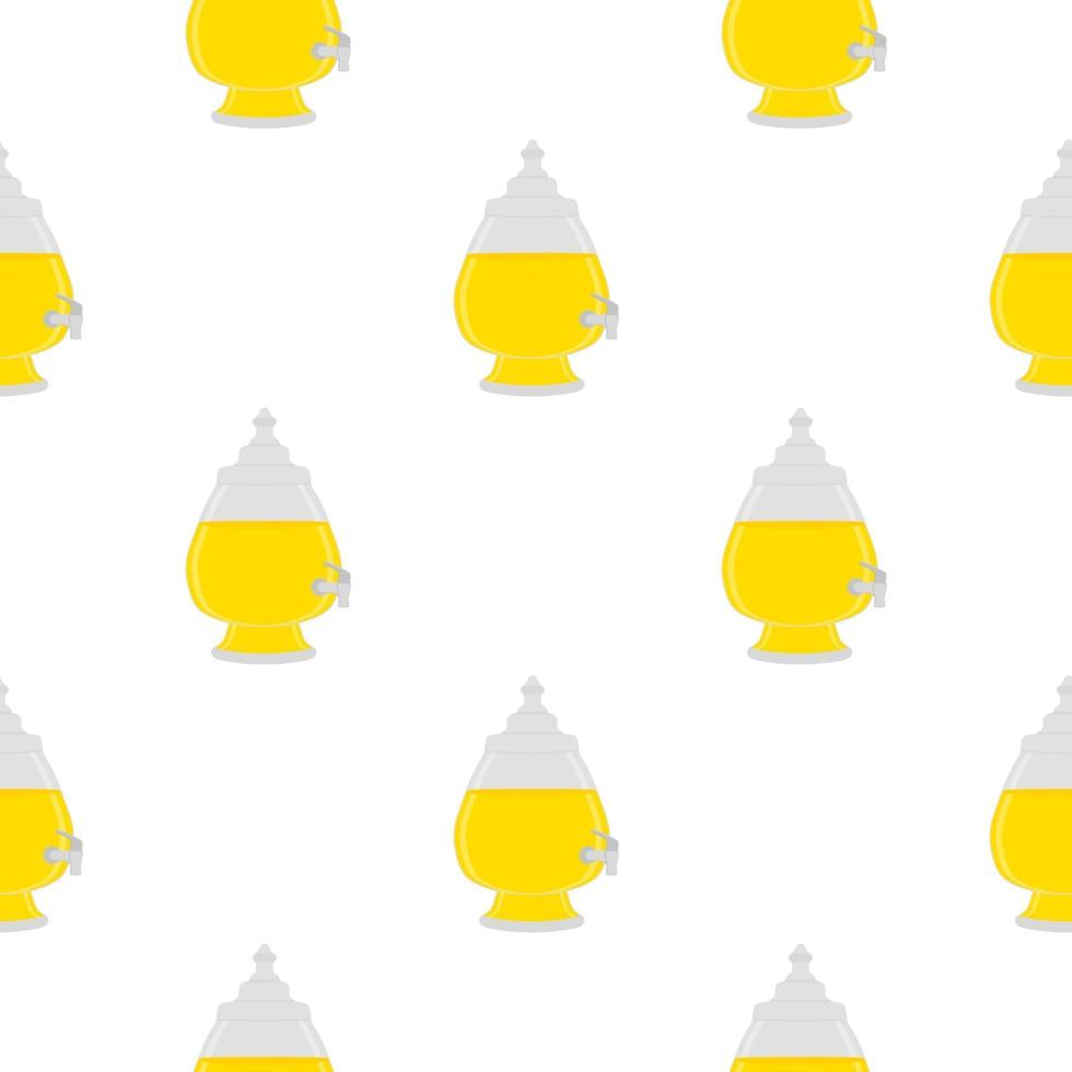 illustration sur le thème grande limonade colorée dans une cruche en verre vecteur