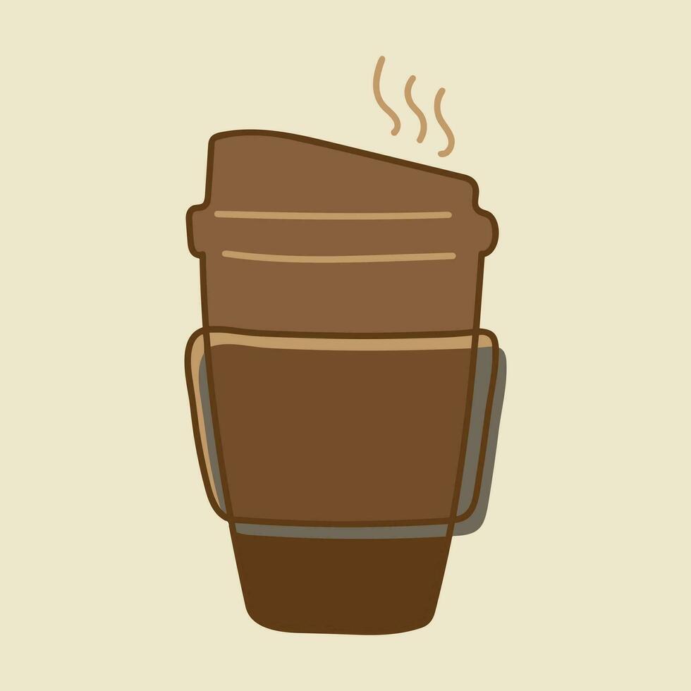 café logo conception avec Créatif et unique concept vecteur