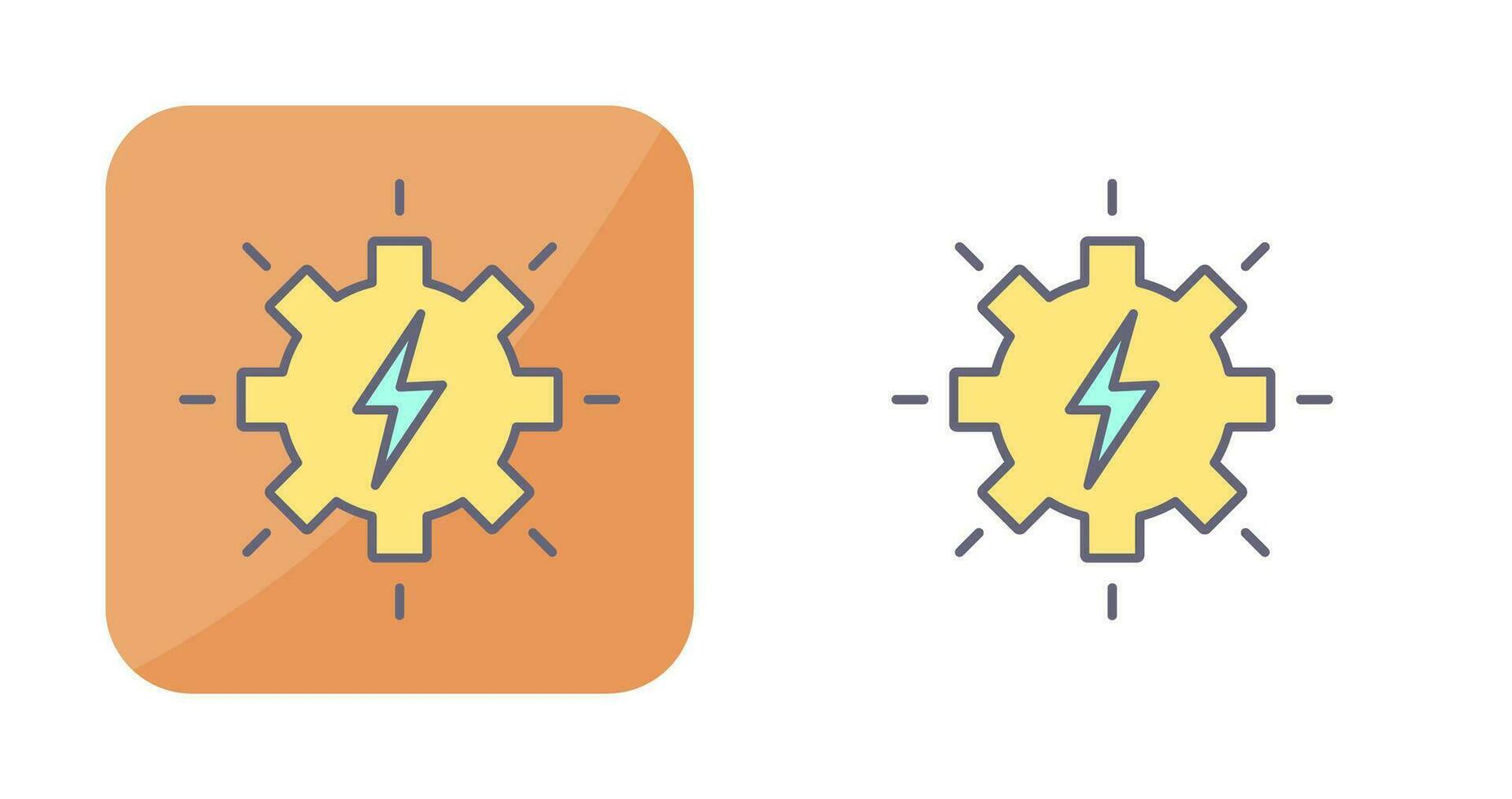 icône de vecteur d'électricité