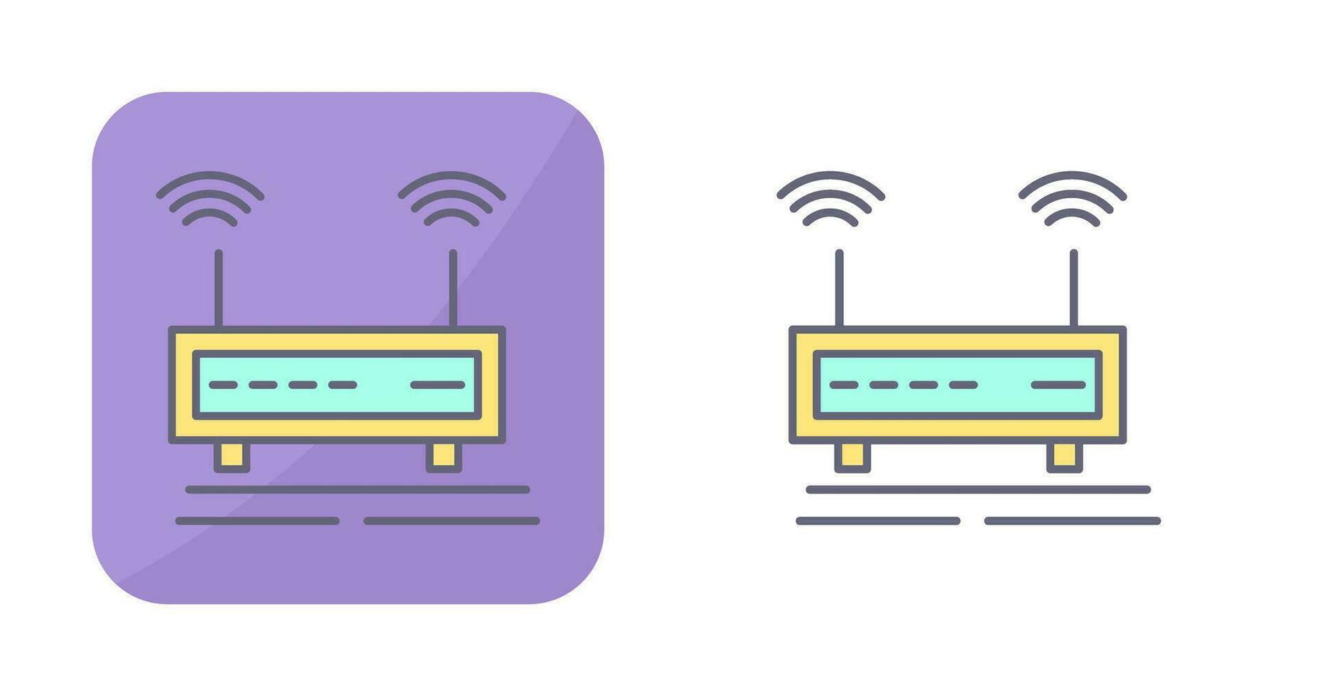 icône de vecteur de signaux wifi